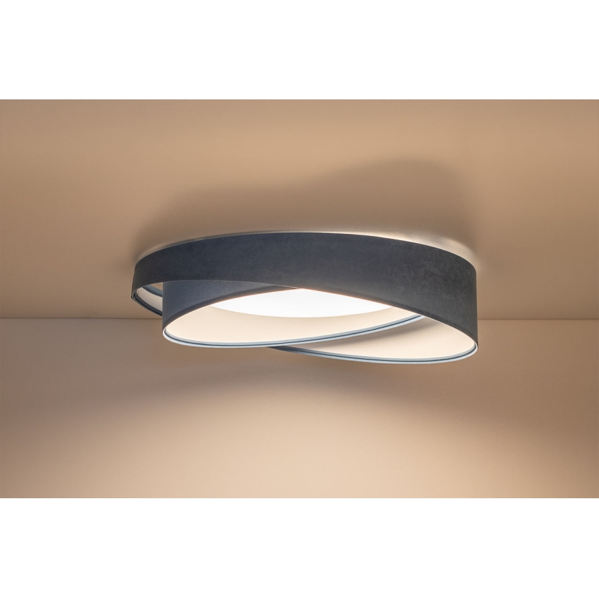 LED mennyezeti lámpa GALAXY MODERN LED/24W/230V átm. 55 cm kék