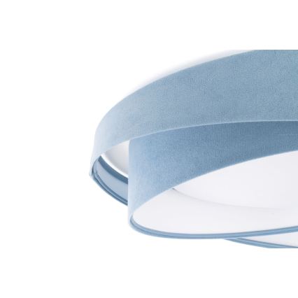 LED mennyezeti lámpa GALAXY MODERN LED/24W/230V átm. 55 cm kék