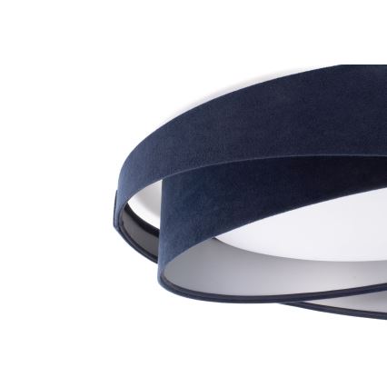 LED mennyezeti lámpa GALAXY MODERN LED/24W/230V, átmérő 55 cm, kék/ezüst