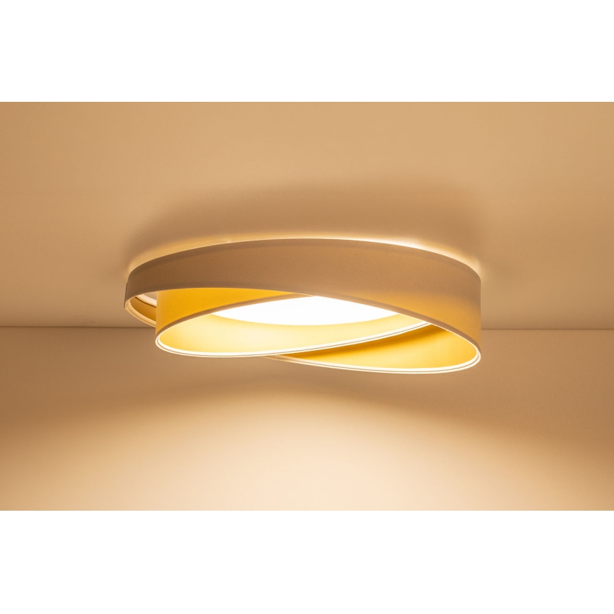 LED mennyezeti lámpa GALAXY MODERN LED/24W/230V Ø55 cm fehér/arany