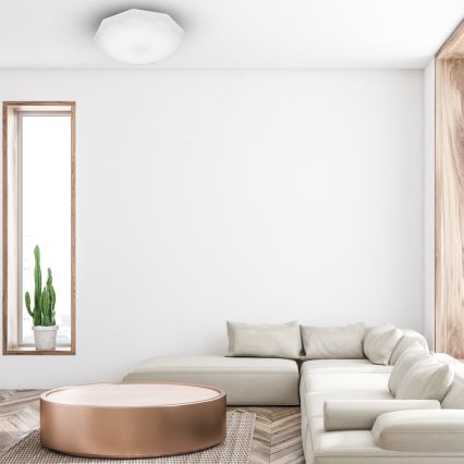 LED mennyezeti lámpa HEX LED/24W/230V