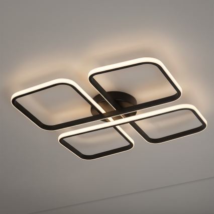 LED mennyezeti lámpa HIDALGO LED/40W/230V fekete