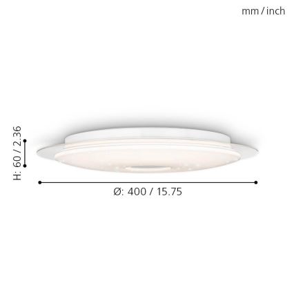 LED Mennyezeti lámpa IGROKA LED/18,8W/230V