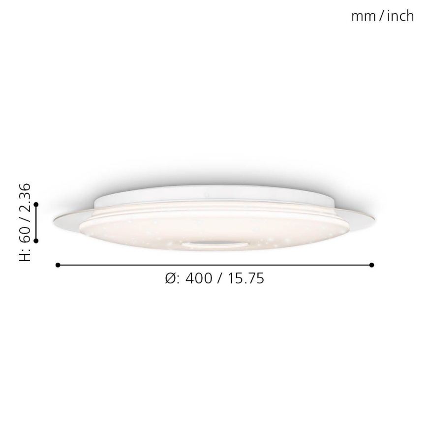 LED Mennyezeti lámpa IGROKA LED/18,8W/230V