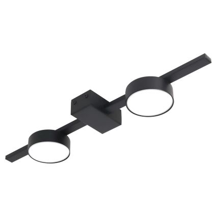 LED Mennyezeti lámpa JOY 2xGX53/6W/230V fekete