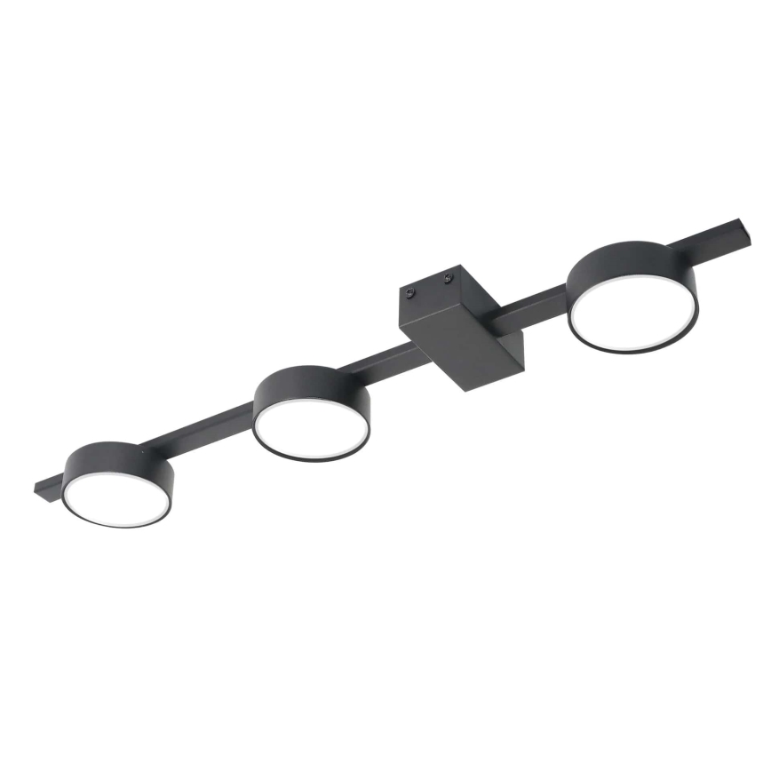 LED Mennyezeti lámpa JOY 3xGX53/6W/230V fekete