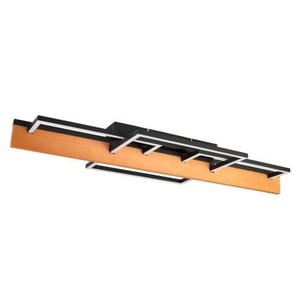LED mennyezeti lámpa LARYSA LED/35W/230V 35x90 cm fenyő