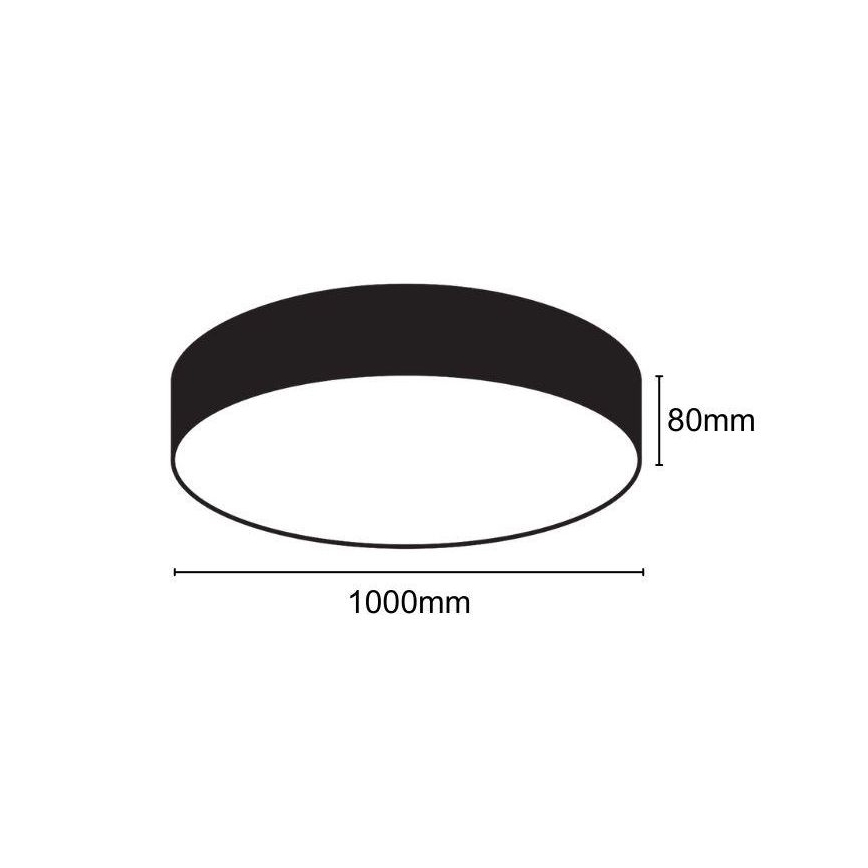LED Mennyezeti lámpa LED/100W/230V 4000K átm. 100 cm