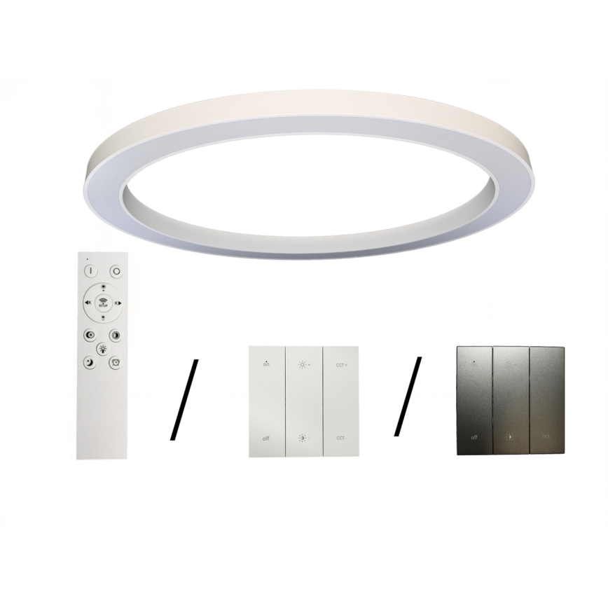 LED mennyezeti lámpa LED/115W/230V 3000/4000/6500K átm. 120 cm fehér
