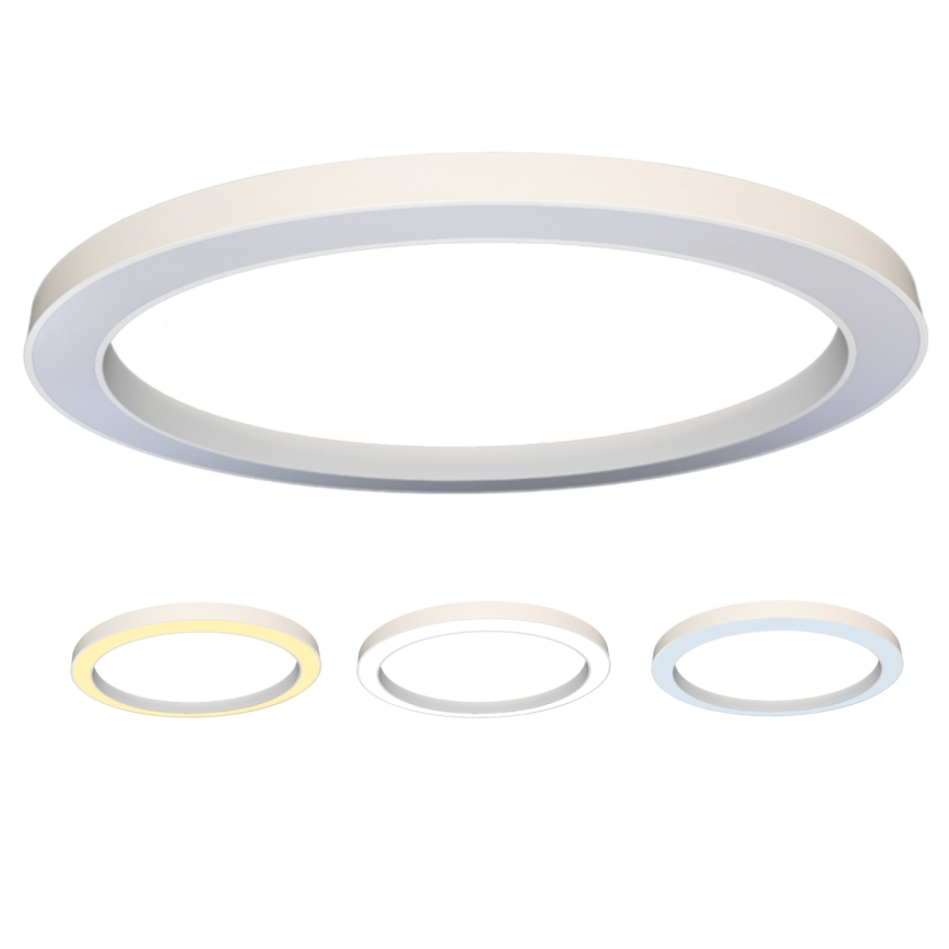 LED mennyezeti lámpa LED/115W/230V 3000/4000/6500K átm. 120 cm fehér