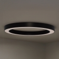 LED Mennyezeti lámpa LED/115W/230V 3000/4000/6500K átm. 120 cm fekete
