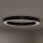 LED Mennyezeti lámpa LED/115W/230V 3000/4000/6500K átm. 120 cm fekete