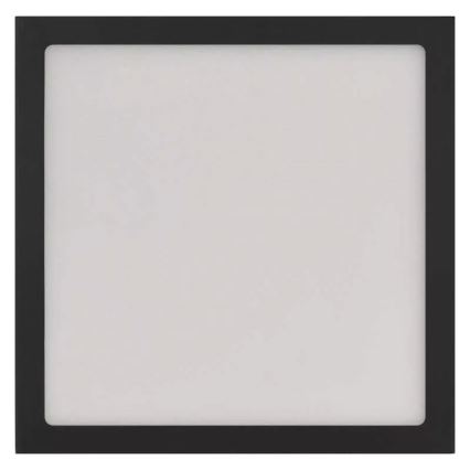 LED Mennyezeti lámpa NEXXO LED/12,5W/230V 3000/3500/4000K 17x17 cm fekete