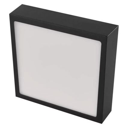 LED Mennyezeti lámpa NEXXO LED/12,5W/230V 3000/3500/4000K 17x17 cm fekete