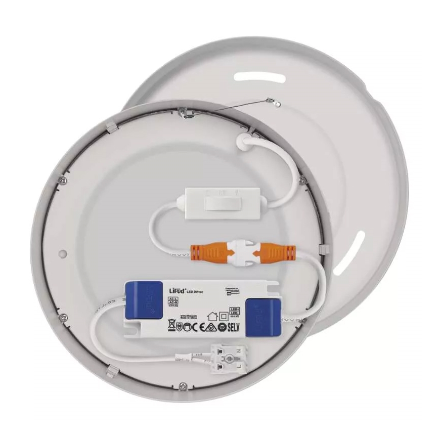 LED Mennyezeti lámpa NEXXO LED/12,5W/230V 3000/3500/4000K á. 17 cm fehér