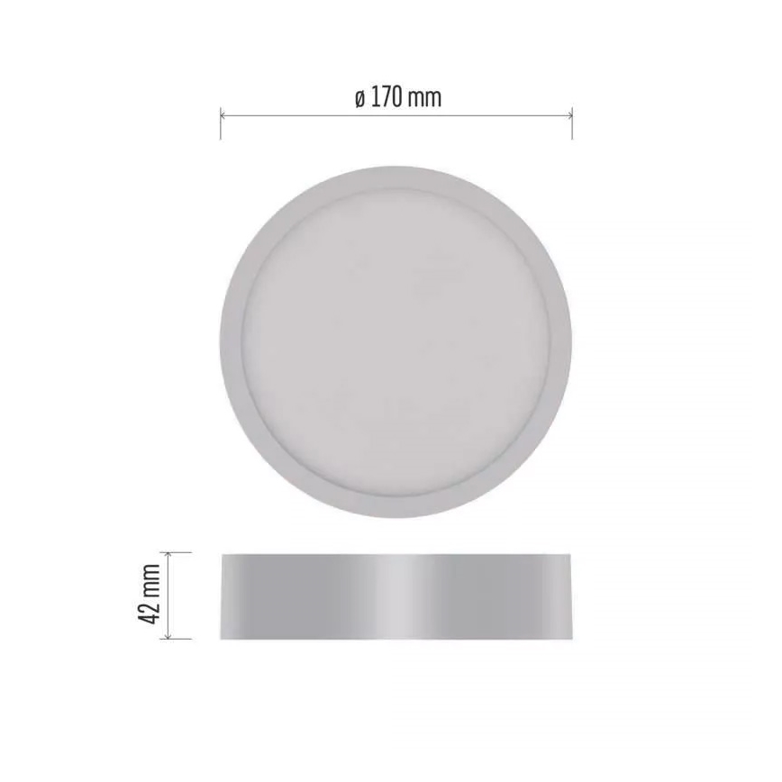 LED Mennyezeti lámpa NEXXO LED/12,5W/230V 3000/3500/4000K á. 17 cm fehér