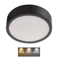 LED Mennyezeti lámpa LED/12,5W/230V á. 17 cm fekete