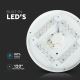 LED Mennyezeti lámpa LED/12W/230V 25,5cm 3000K/4000K/6400K