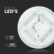LED Mennyezeti lámpa LED/12W/230V á.26 cm 3000K/4000K/6400K tejüveg