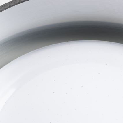 LED mennyezeti lámpa LED/12W/230V Ø 32 cm szürke/ezüst