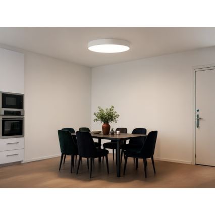 LED mennyezeti lámpa LED/135W/230V 3000/4000/6500K átm. 80 cm fehér