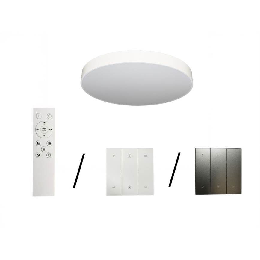 LED mennyezeti lámpa LED/135W/230V 3000/4000/6500K átm. 80 cm fehér