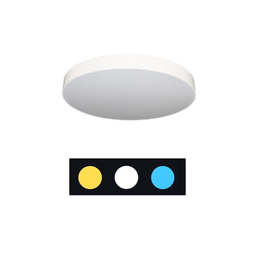 LED mennyezeti lámpa LED/135W/230V 3000/4000/6500K átm. 80 cm fehér