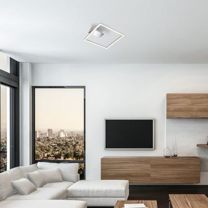 LED mennyezeti lámpa LED/14W/230V matt króm