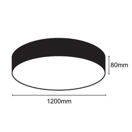 LED Mennyezeti lámpa LED/150W/230V 4000K átm. 120 cm