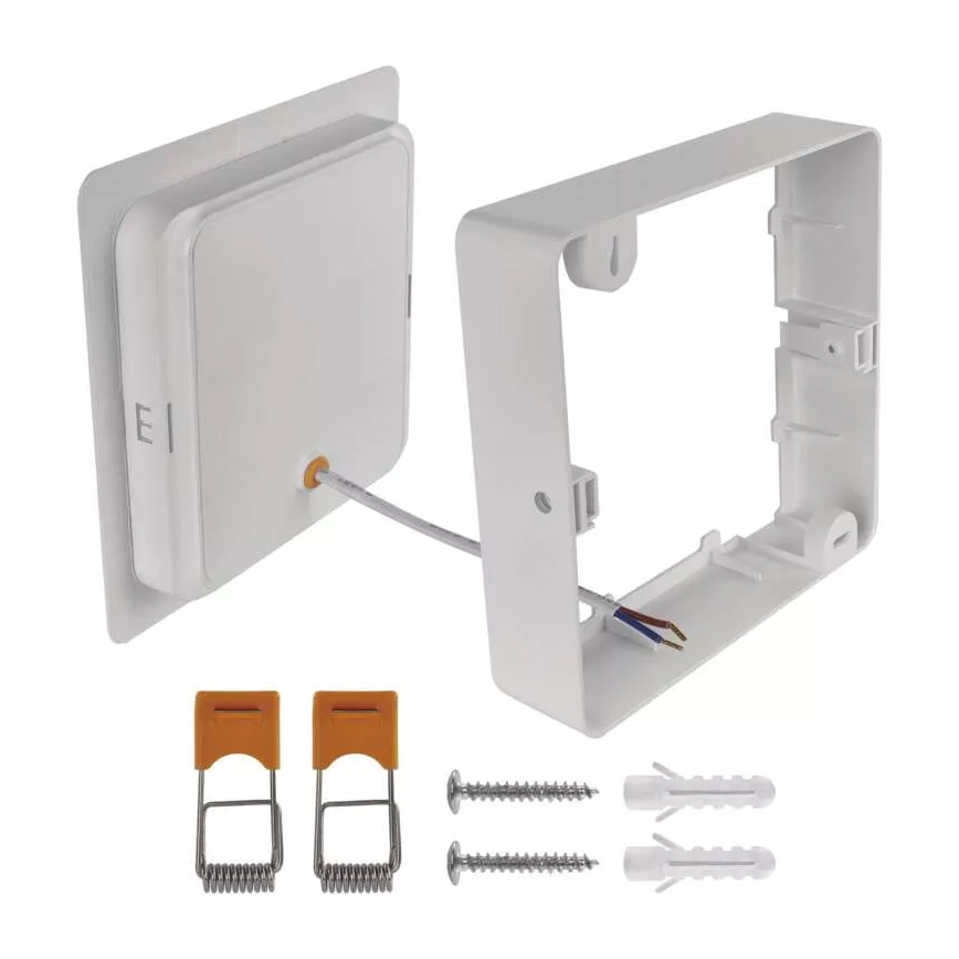 LED Mennyezeti lámpa LED/18W/230V 17x17 cm fehér