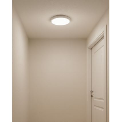 LED mennyezeti lámpa LED/18W/230V 3000/4000/6500K átm. 23 cm fehér