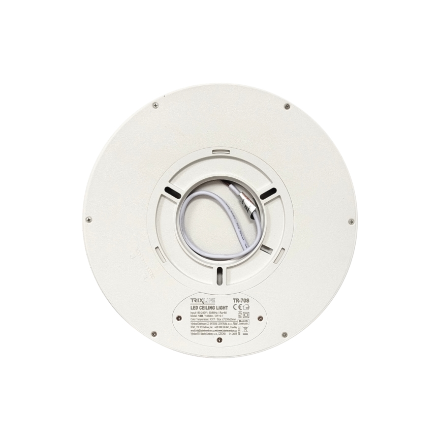 LED mennyezeti lámpa LED/18W/230V 3000/4000/6500K átm. 23 cm fehér