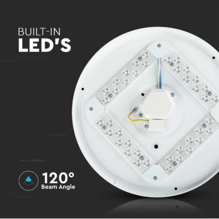 LED Mennyezeti lámpa LED/18W/230V á. 31 cm 3000/4000/6400K