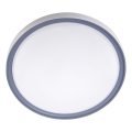 LED mennyezeti lámpa LED/18W/230V átm. 30 cm fehér/szürke