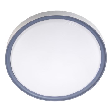 LED mennyezeti lámpa LED/18W/230V átm. 30 cm fehér/szürke