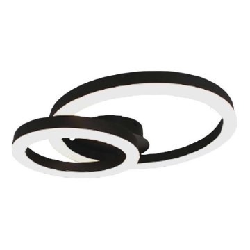 LED Mennyezeti lámpa LED/20W/230V 3000K fekete