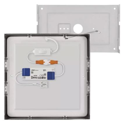 LED Mennyezeti lámpa NEXXO LED/21W/230 3000/3500/4000K 22,5x22,5 cm matt króm