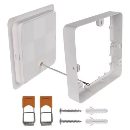 LED Mennyezeti lámpa LED/24W/230V 22x22 cm fehér