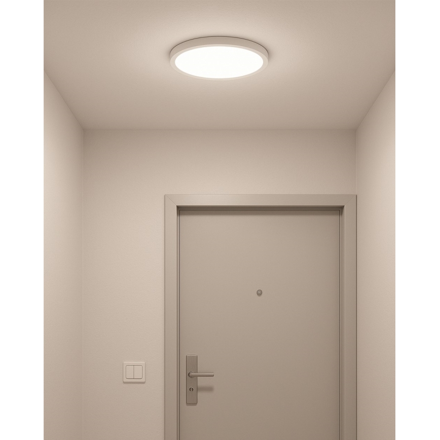 LED mennyezeti lámpa LED/24W/230V 3000/4000/6500K átm. 30 cm, fehér
