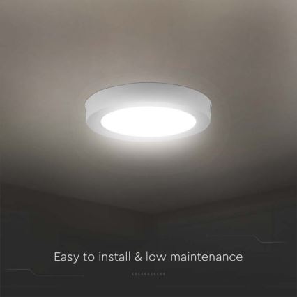 LED Mennyezeti lámpa LED/24W/230V 4000K átm. 28,9 cm