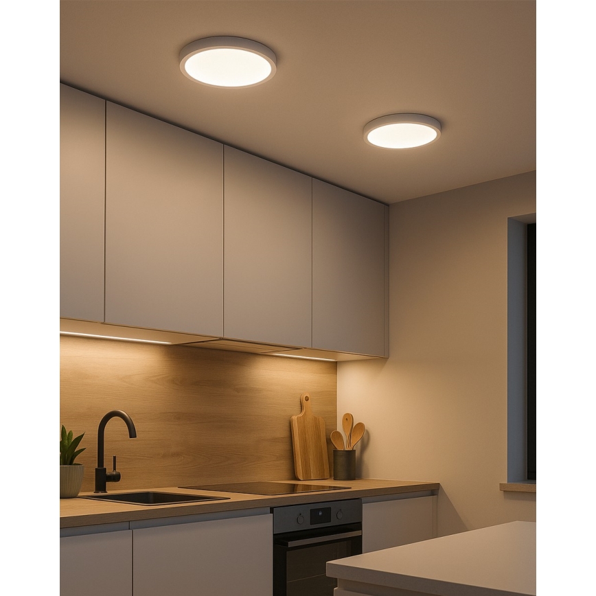 LED Mennyezeti lámpa LED/24W/230V 4200K átm. 28,5 cm fehér