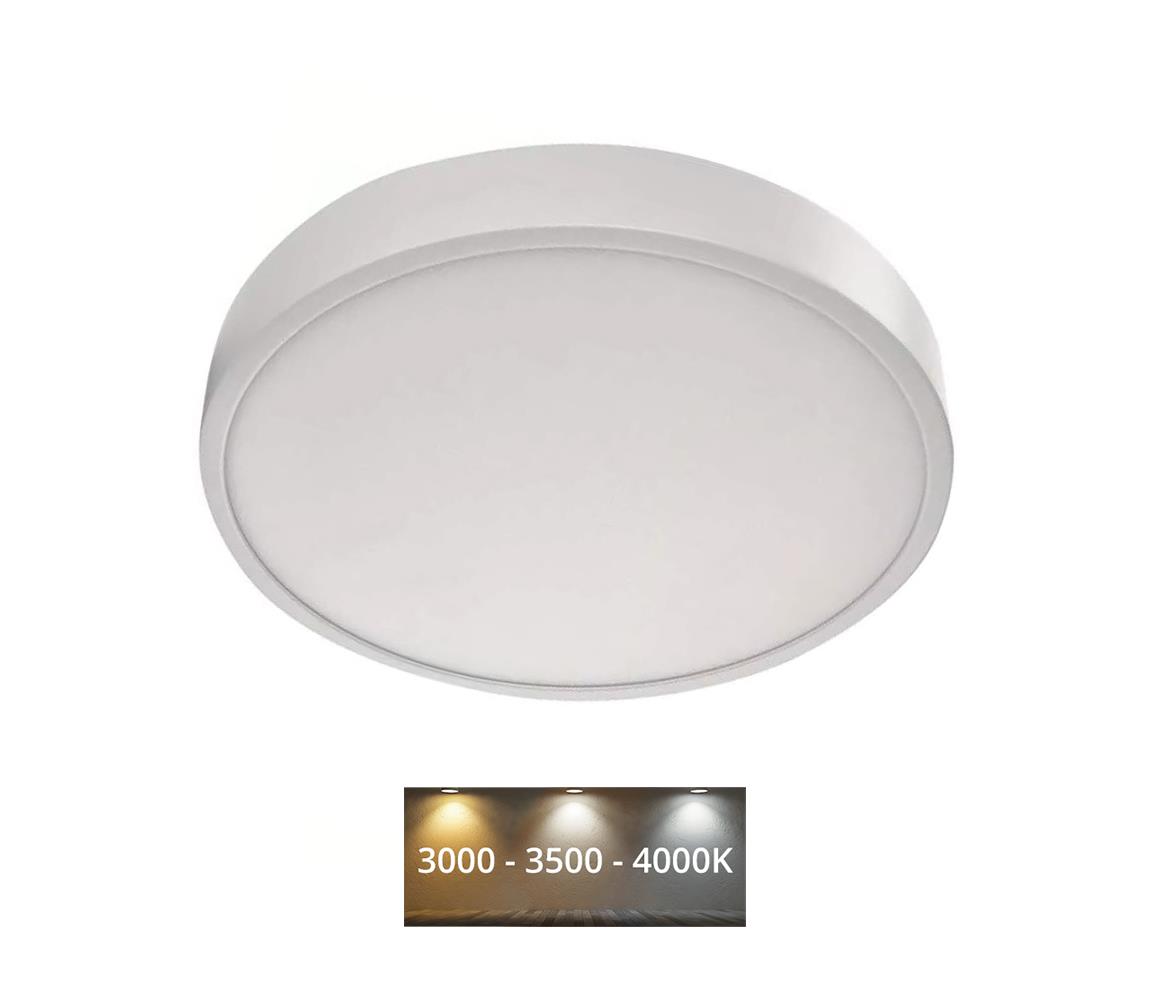 LED Mennyezeti lámpa LED/28,5W/230V 3000/3500/4000K á. 30 cm fehér ZM5153