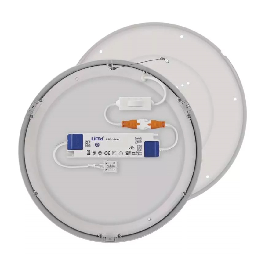 LED Mennyezeti lámpa NEXXO LED/28,5W/230V 3000/3500/4000K á. 30 cm fehér