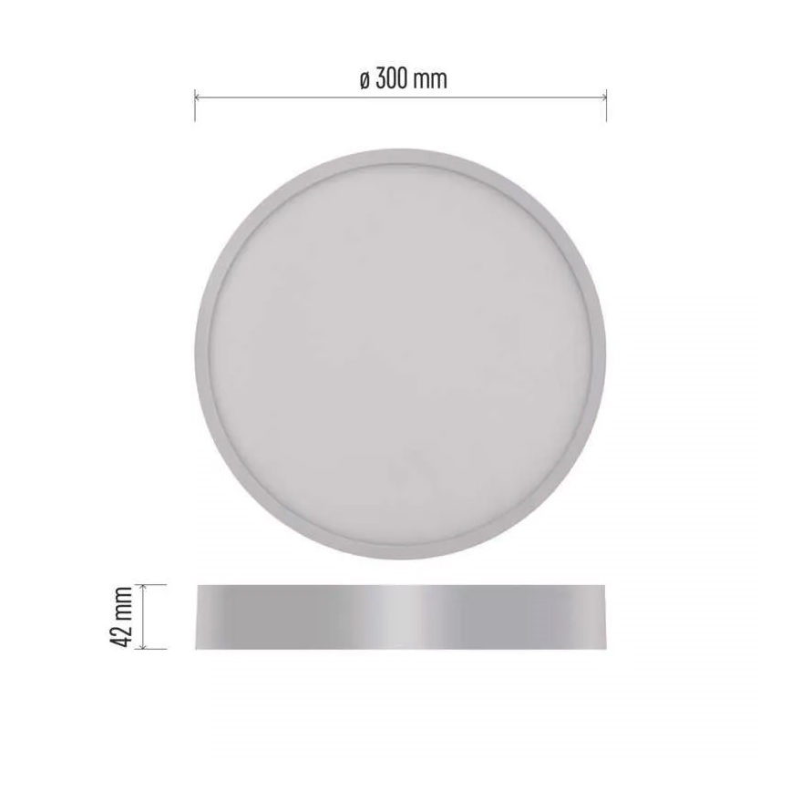 LED Mennyezeti lámpa NEXXO LED/28,5W/230V 3000/3500/4000K á. 30 cm fehér