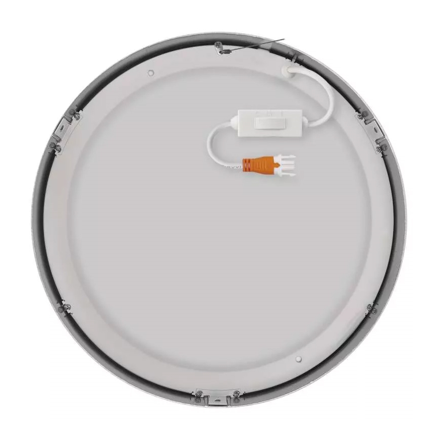 LED Mennyezeti lámpa NEXXO LED/28,5W/230V 3000/3500/4000K átm. 30 cm fényezett króm