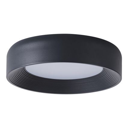LED Mennyezeti lámpa LED/30W/230V 3000K fekete átm. 40 cm