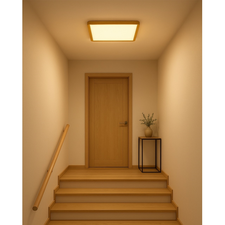 LED mennyezeti lámpa LED/32W/230V 3000/4000/6500K 40x40 cm bézs