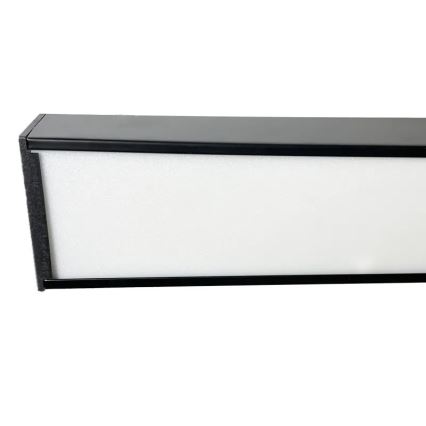 LED Mennyezeti lámpa LED/32W/230V 4000K 120x7 cm fekete