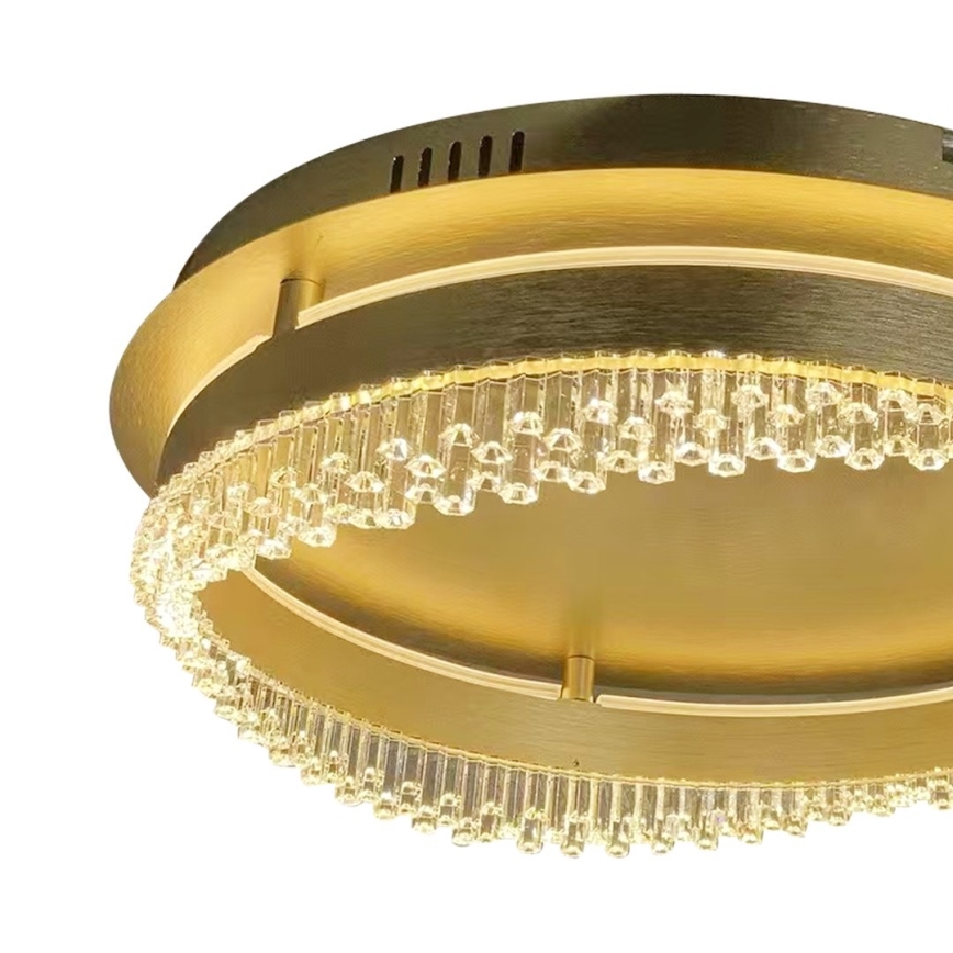 LED mennyezeti lámpa LED/36W/230V Ø 43 cm arany