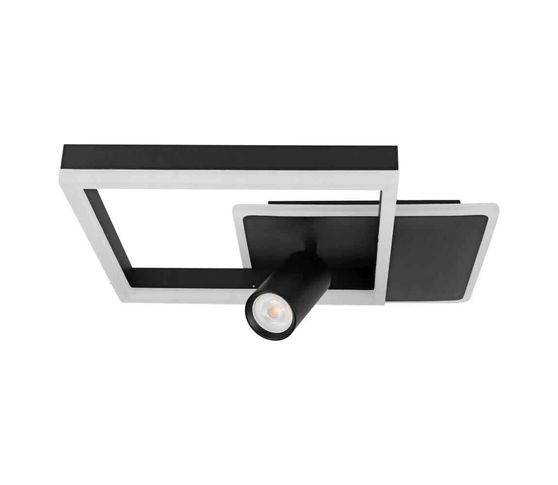 SmartLED LED mennyezeti lámpa LED/38W/230V + 1xGU10/30W fekete 7938